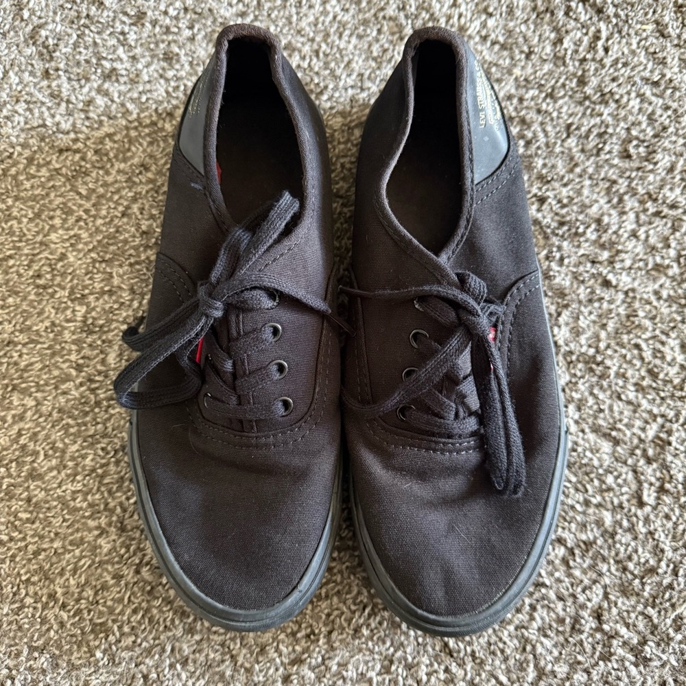 Levi’s Black Canvas Shoes